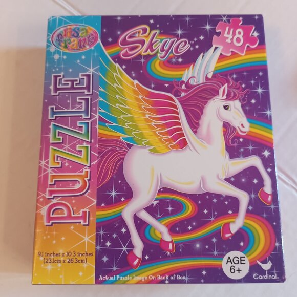 2014 Lisa Frank Skye 48 Pc. Puzzle New - Picture 1 of 4